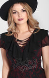 Hell Bunny Clarice Maxi Dress bodice Hell Bunny Clarice Maxi Dress bodice