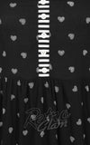Hell Bunny Ribcage Babydoll Dress detail Hell Bunny Ribcage Babydoll Dress detail