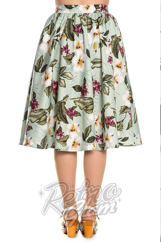 Hell Bunny Tahiti 50s Skirt Back Hell Bunny Tahiti 50s Skirt Back