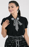 Hell Bunny Skelli Blouse gothic Hell Bunny Skelli Blouse gothic