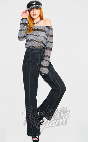 Jawbreaker Glam Rock 70's Denim Jeans Jawbreaker Glam Rock 70's Denim Jeans