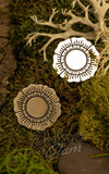 Katakomb Floral Collar Clips Katakomb Floral Collar Clips