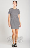 Love Her Madly Houndstooth Peggy Shift Dress Love Her Madly Houndstooth Peggy Shift Dress