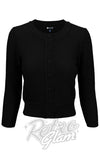 Mak Textured Cardigan in Black Mak Textured Cardigan in Black