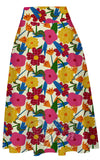 Miss Lulo Ava Floral Swing Skirt back Miss Lulo Ava Floral Swing Skirt back