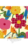 Miss Lulo Ava Floral Swing Skirt fabric Miss Lulo Ava Floral Swing Skirt fabric