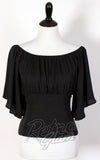 The Oblong Box Victoria Top in Black The Oblong Box Victoria Top in Black