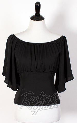 The Oblong Box Victoria Top in Black The Oblong Box Victoria Top in Black