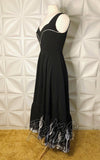 Rebel Love Sonoran High Low Maxi Dress detail side Rebel Love Sonoran High Low Maxi Dress detail side