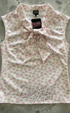 Retrolicious Bow Top in Rainbow Print Retrolicious Bow Top in Rainbow Print