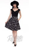 Retrolicious Isabel Top in Black retro Retrolicious Isabel Top in Black retro