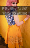 Retrolicious Skater Skirt in Black - S left only Retrolicious Skater Skirt in Black - S left only