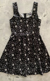 Retrolicious Fit & Flare Dress in Space Print - L left only Retrolicious Fit & Flare Dress in Space Print - L left only