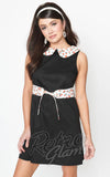 Smak Parlour Black & Cherry Print Mini Dress mod Smak Parlour Black & Cherry Print Mini Dress mod
