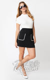 Smak Parlour Say It Loud Mod Mini Skirt - L left only Smak Parlour Say It Loud Mod Mini Skirt - L left only