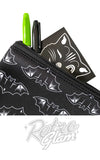 Sourpuss Zip Pouches bats nocturnal Sourpuss Zip Pouches bats nocturnal