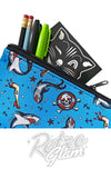 Sourpuss Zip Pouches bats shark bite Sourpuss Zip Pouches bats shark bite