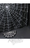 Sourpuss Spiderweb Shower Curtain bathroom Sourpuss Spiderweb Shower Curtain bathroom