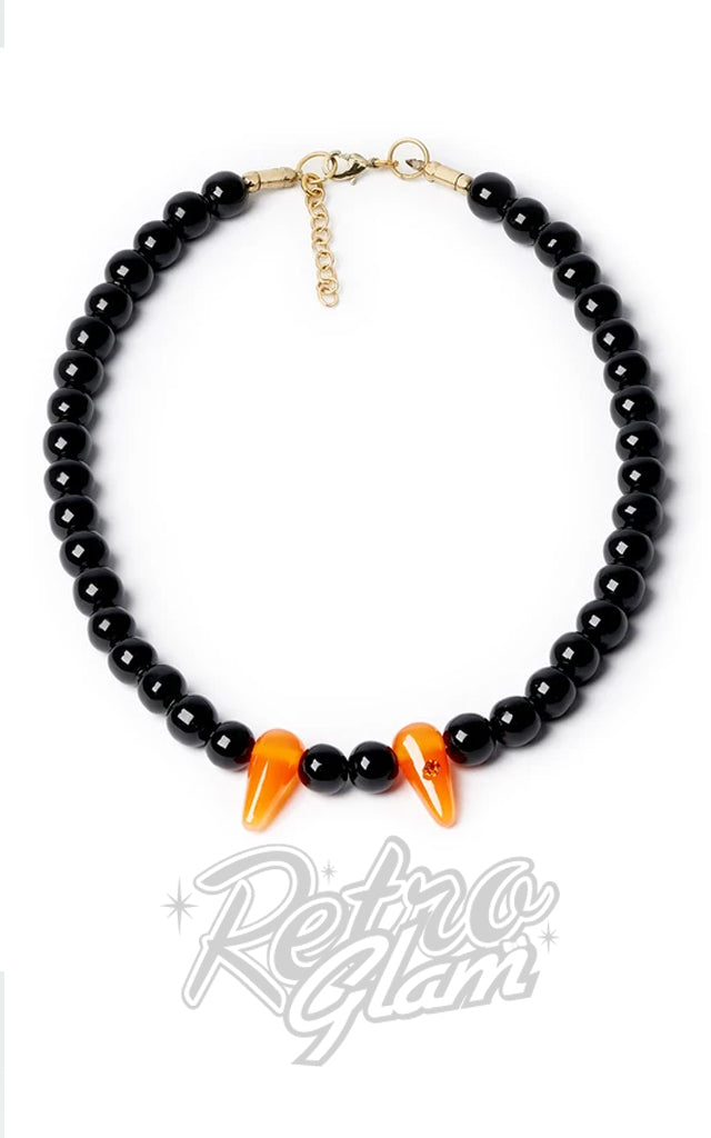 Splendette Spirit Moon Fangs Necklace Splendette Spirit Moon Fangs Necklace