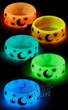 Splendette Wide Moon Bangle Classic Size glow dark Splendette Wide Moon Bangle Classic Size glow dark