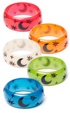 Splendette Wide Moon Bangle Classic Size Splendette Wide Moon Bangle Classic Size