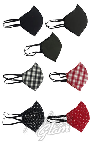 Steady Face Masks Collection 1 - Pick your color or print & size Steady Face Masks Collection 1 - Pick your color or print & size