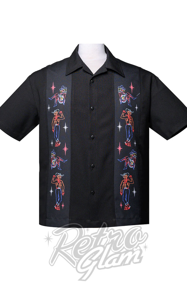 Steady Neon Vegas Bowling Shirt - 3XL left only Steady Neon Vegas Bowling Shirt - 3XL left only