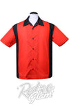 Steady Garage Shirt in Black and Red Steady Garage Shirt in Black and Red