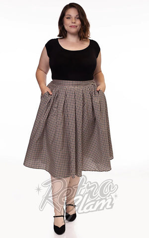 Retrolicious Boat Neck Top in Black plus sized Retrolicious Boat Neck Top in Black plus sized