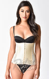 Unique Vintage Power Mesh Waist Cincher in Beige Unique Vintage Power Mesh Waist Cincher in Beige