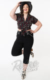 Unique Vintage Clementine Western Capri Pants curvy Unique Vintage Clementine Western Capri Pants curvy