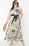 Smak Parlour Psychedelic Goddess Print Maxi Dress plus sized Smak Parlour Psychedelic Goddess Print Maxi Dress plus sized