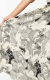 Smak Parlour Psychedelic Goddess Print Maxi Dress fabric Smak Parlour Psychedelic Goddess Print Maxi Dress fabric