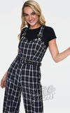 Voodoo Vixen Bloom Jumpsuit in Plaid detail Voodoo Vixen Bloom Jumpsuit in Plaid detail