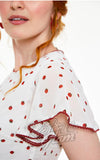 Voodoo Vixen Rosita Strawberry Print Playsuit 30's Voodoo Vixen Rosita Strawberry Print Playsuit 30's