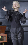 Spiderweb sweater gothic