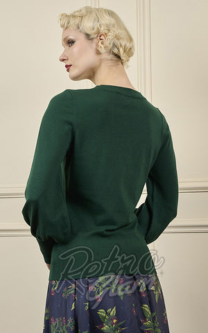 Banned Carla Jumper in Green Wisteria