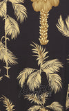 Banned Carol Golden Hour Wrap Dress fabric