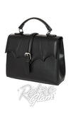 Banned Eclipse Handbag in Black batwing