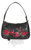 Banned Rose Garden Handbag embroidered