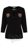 Sacred heart cardigan