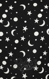 Banned My Moon & Stars Blouse fabric