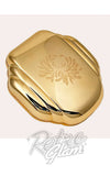 Besame Violet Brightening Powder with Compact Gold