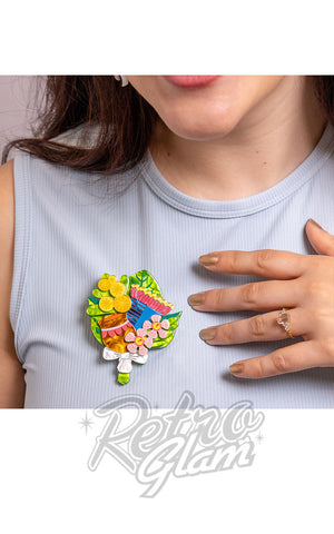 Erstwilder Australia Fair Brooch