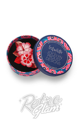 Erstwilder Halycon Hibiscus Brooch box