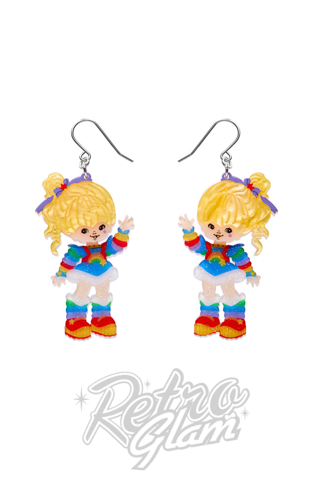 Erstwilder Rainbow Brite Says Hello Drop Earrings