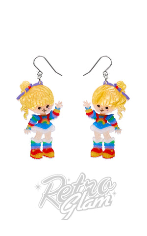 Erstwilder Rainbow Brite Says Hello Drop Earrings