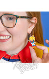 Erstwilder Rainbow Brite Says Hello Drop Earrings model