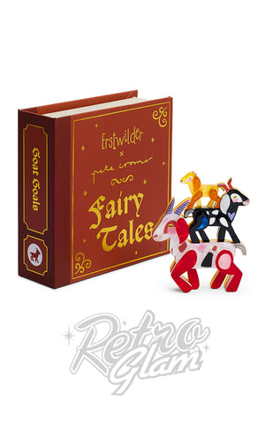 Erstwilder Goat Goals Brooch box