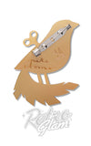 Erstwilder The Wind Up Brooch back